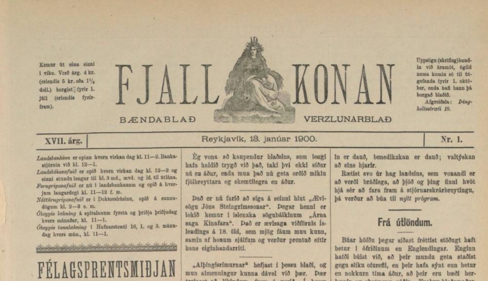 fjallkonan